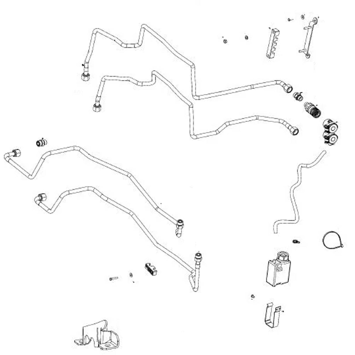 Original New Holland CNH Ersatzteil Nummer 731154014 DIA KIT TRACTOR