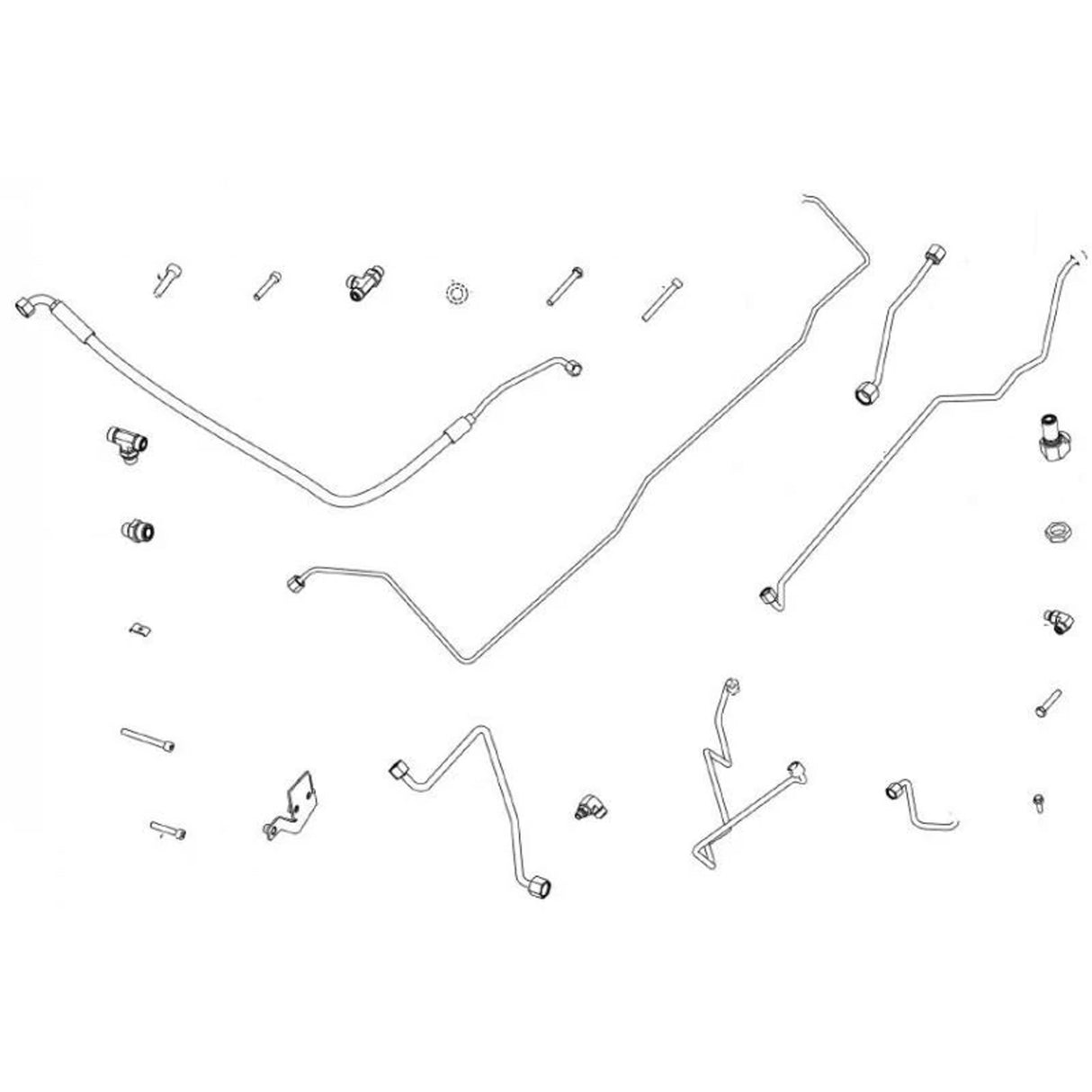 Original New Holland CNH Ersatzteil Nummer 731158014 DIA KIT TRACTOR