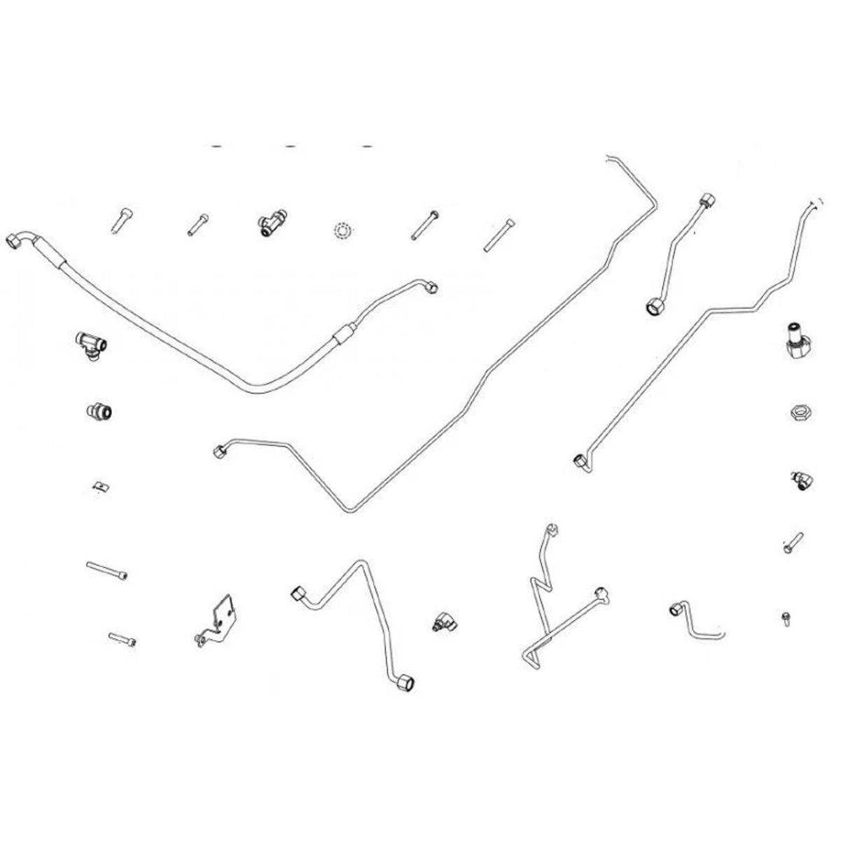 Original New Holland CNH Ersatzteil Nummer 731158024 DIA KIT TRACTOR