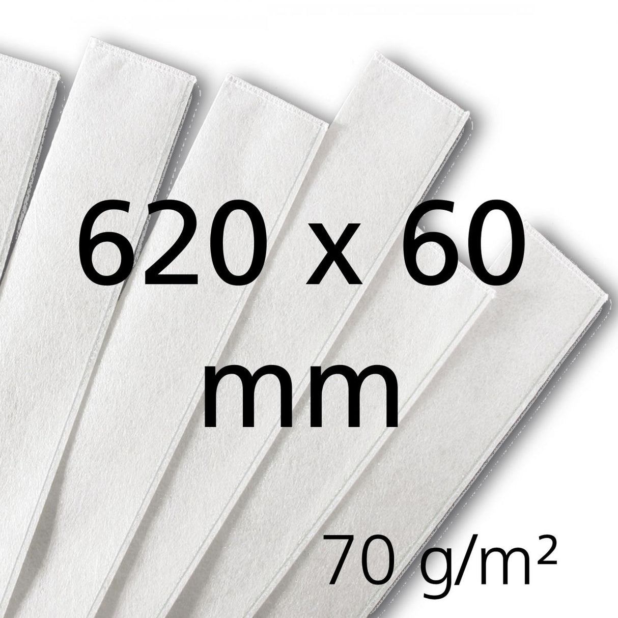 GEA Milchfilterstrumpf 620x60 70 g/m², 370 St., genäht - 7315-4976-100 (46197-GEA / 73154976100)