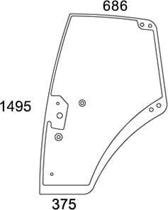 KRAMP Türscheibe 737812030021N