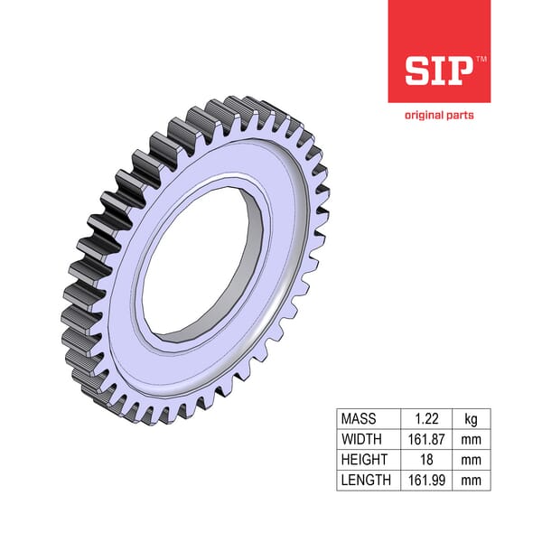SIP.SI Zahnrad, 39/4 745030860