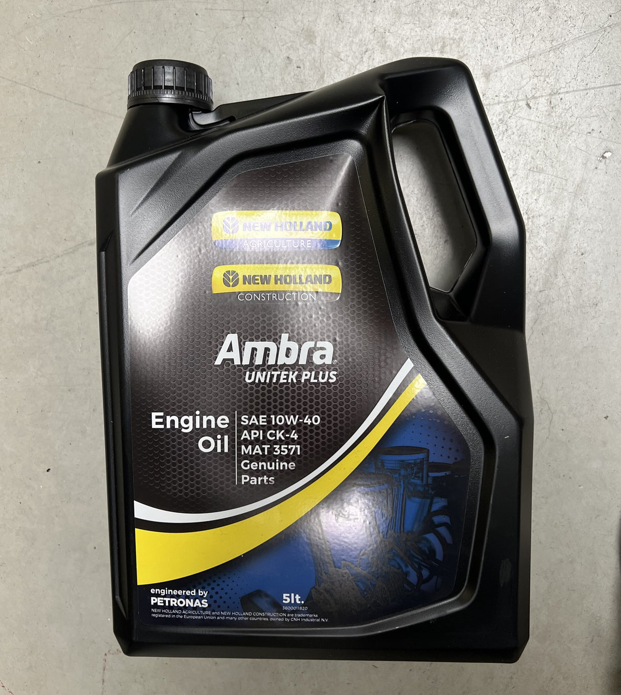Ambra New Holland Motoröl Unitek Plus CK-4 10W-40 - 5 Liter - 74641MH2EU