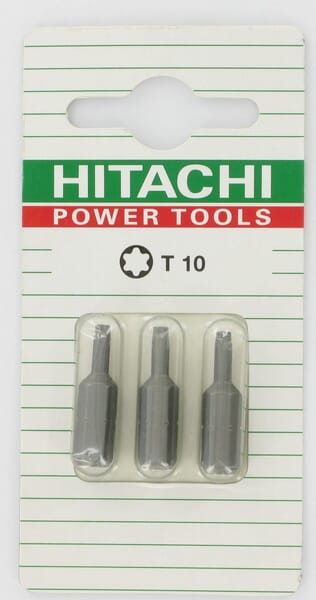 Embouts Torx 1/4" T10-25mm (3x)