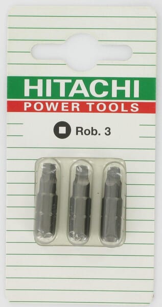 Embouts 1/4 Robertson no. 3-25 mm (