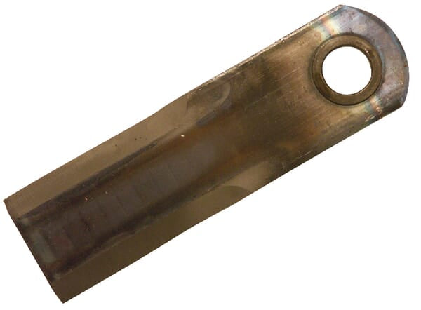 KRAMP Rotierendes Strohhäckselmesser, 175x50x4 mm, Ø 20 mm - 10 Stück 0007558740KR