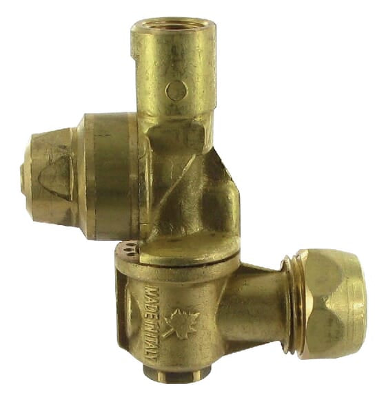 Nozzle h. simple Brass 1/4" IT