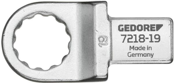 KRAMP Rechteckige Ringverschraubung SE 14x18, 19 mm 721819GED