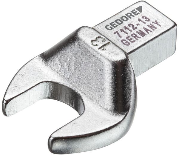 KRAMP Rechteckige Verschraubung mit offenem Ende SE 9x12, 13 mm 711213GED