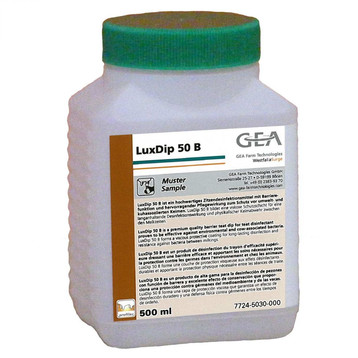 GEA LuxDip 50 B Dippmittel 0,5 kg Flasche 7724-5030-000 (77245030000)