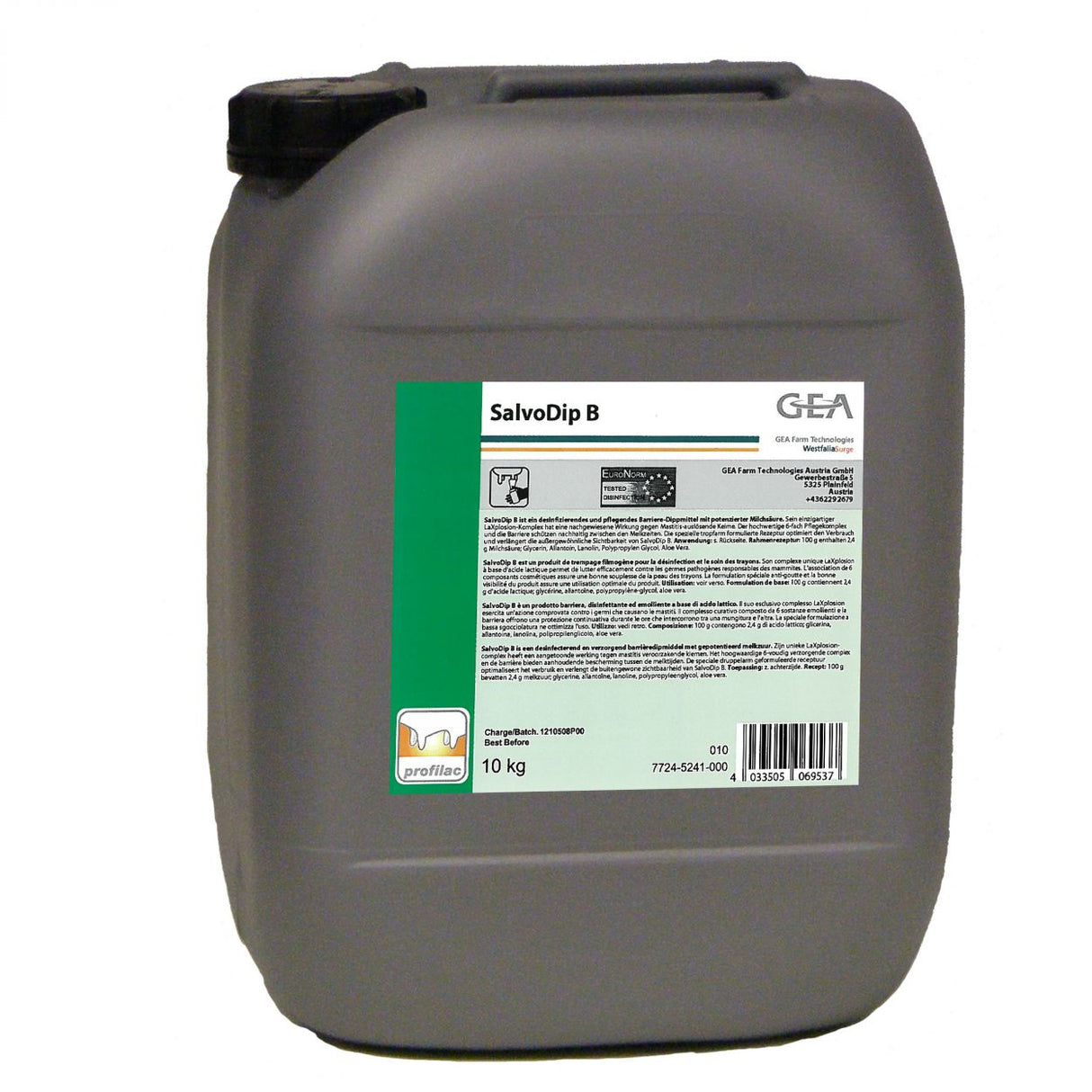 GEA SalvoDip B Dippmittel 10 kg Kanister 7724-5241-000 (77245241000)