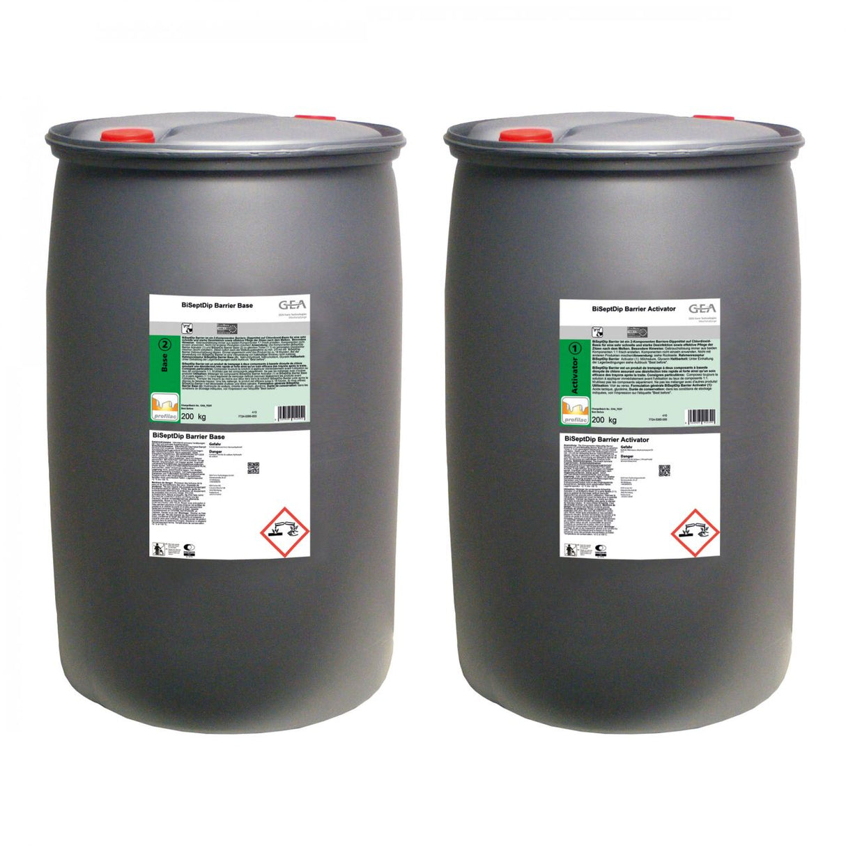 GEA BiSeptDip Barrier Dippmittel 2 x 200 kg 7724-5375-000 (77245375000)