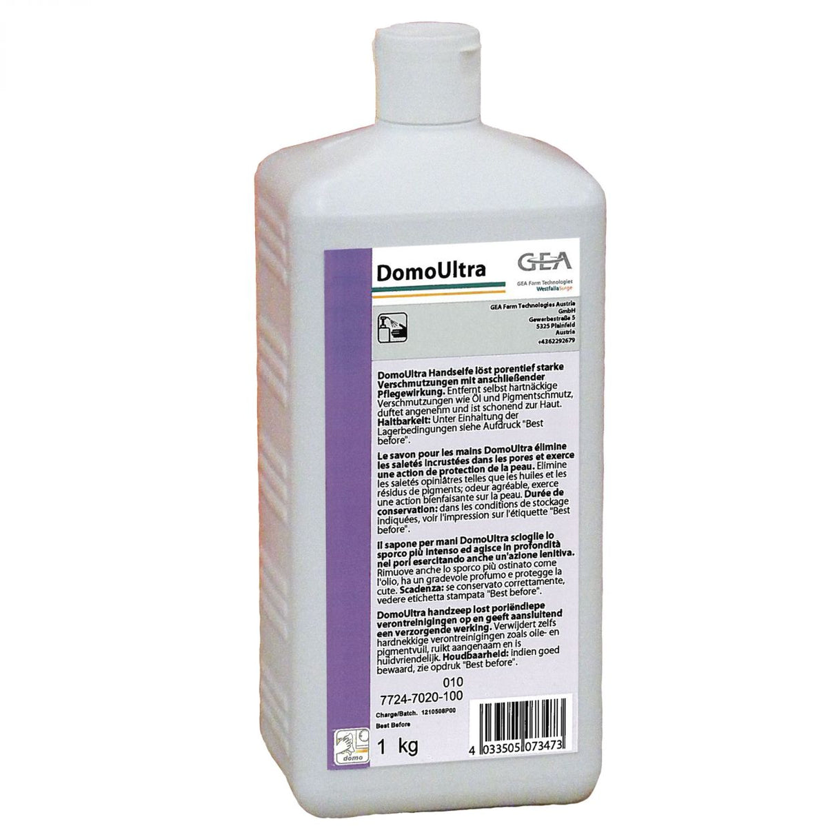 GEA DomoUltra Handreiniger 1 L Flasche 7724-7020-100 (77247020100)