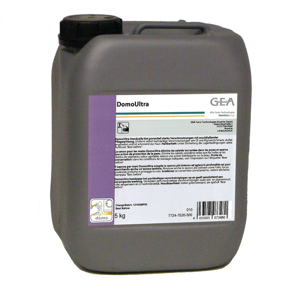 GEA DomoUltra Handreiniger 5 kg Kanister 7724-7020-500 (77247020500)