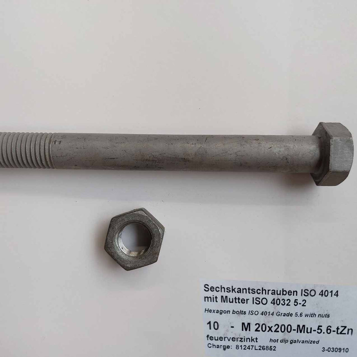 GEA Sechskantschraube mit Mutter 7750-0112-328 (77500112328)