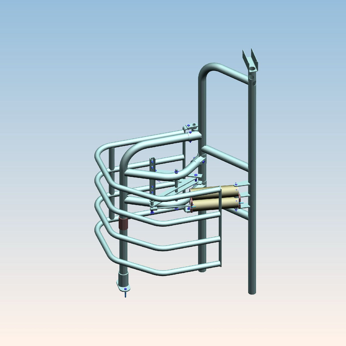 GEA Eingangstür pneumatisch 7750-0113-204 (77500113204)