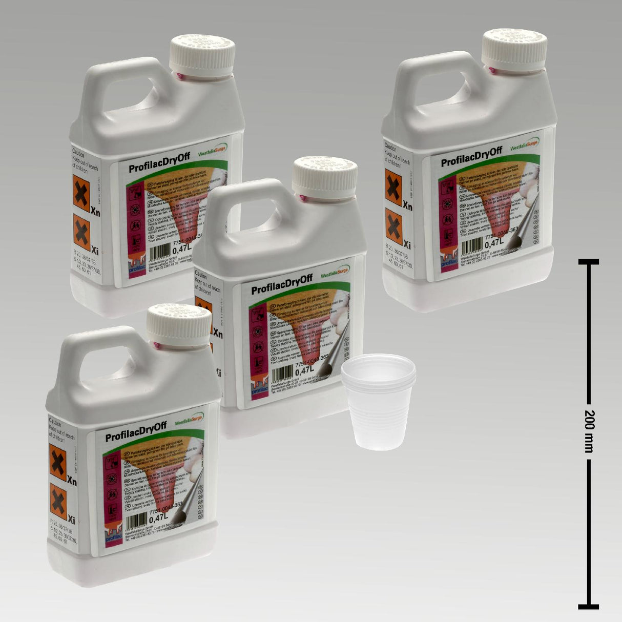 GEA ProfilacDryOff Zitzenversiegelung Teat Seal Material 4x0,47l Kanister 7751-0040-365 (77510040365)