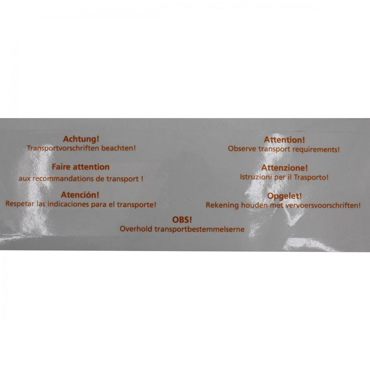 GEA Klebeschild 7801-6017-010 (78016017010)