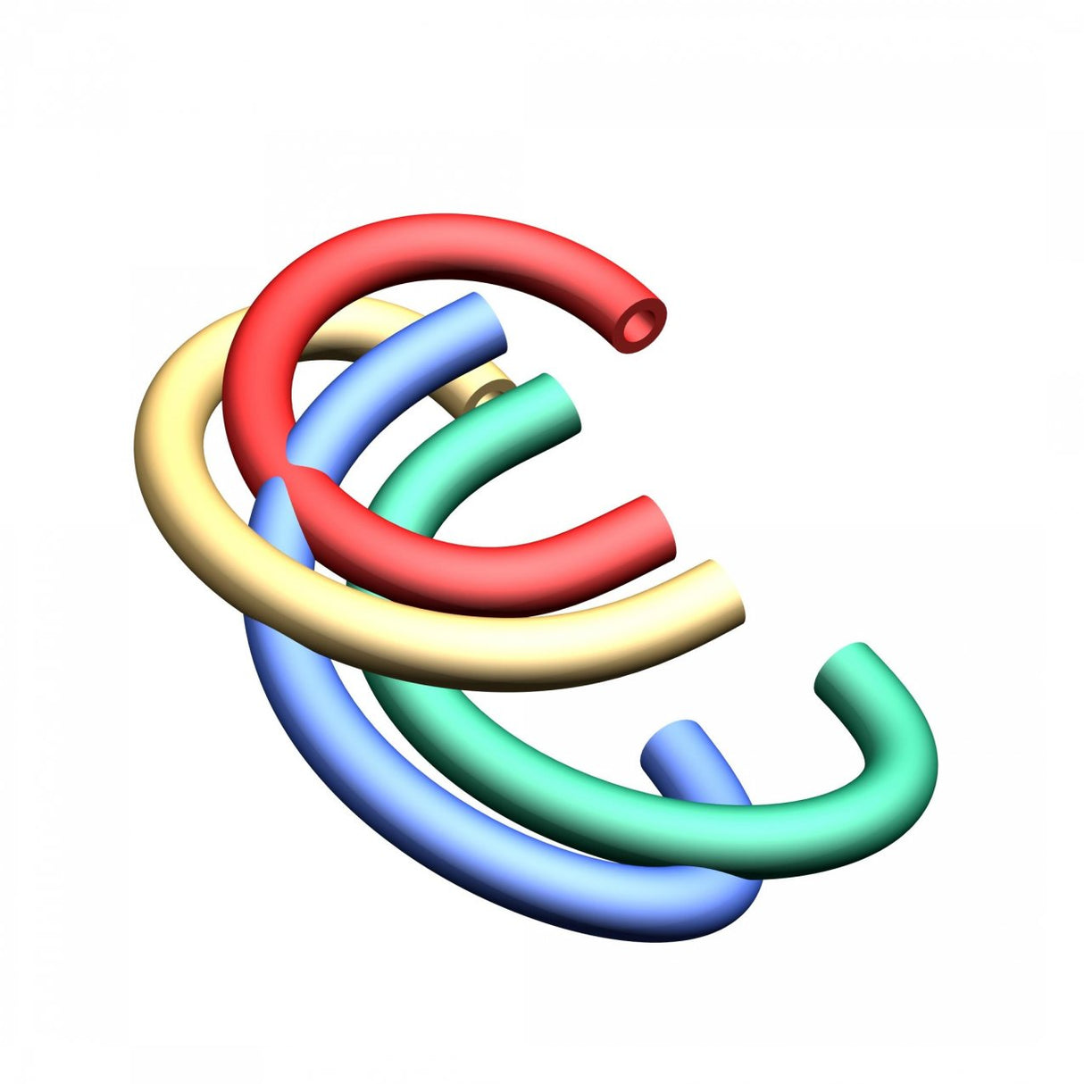 Original GEA Satz Schläuche 7820-3441-370 Ersatzteil