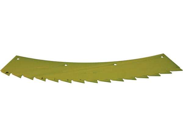 Saw blade outside L. dam.