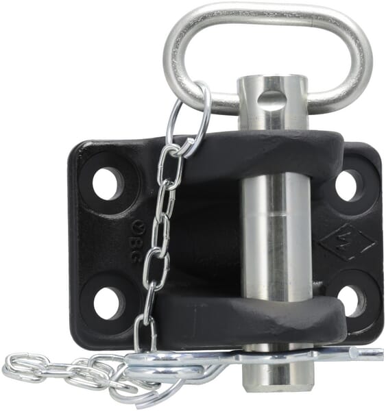 KRAMP Anhängerkupplung - mit Flansch 120x55mm 8002461