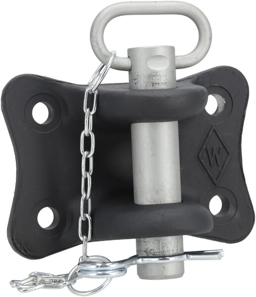 KRAMP Anhängerkupplung - mit Flansch Cramer 140x80mm 8002462