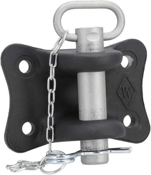 KRAMP Anhängerkupplung - mit Flansch 160x100mm 8002463