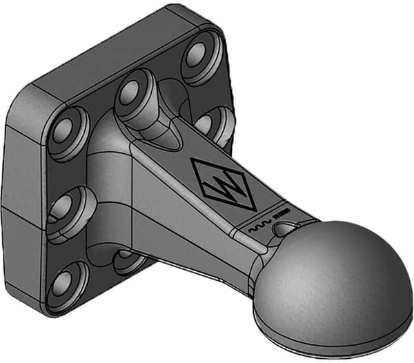 KRAMP Flanschzugöse Kugelkupplung 80 mm 8003310