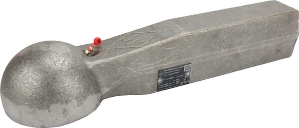 KRAMP Einschweißzugöse Kugelkupplung 80 mm vierkant 8004492