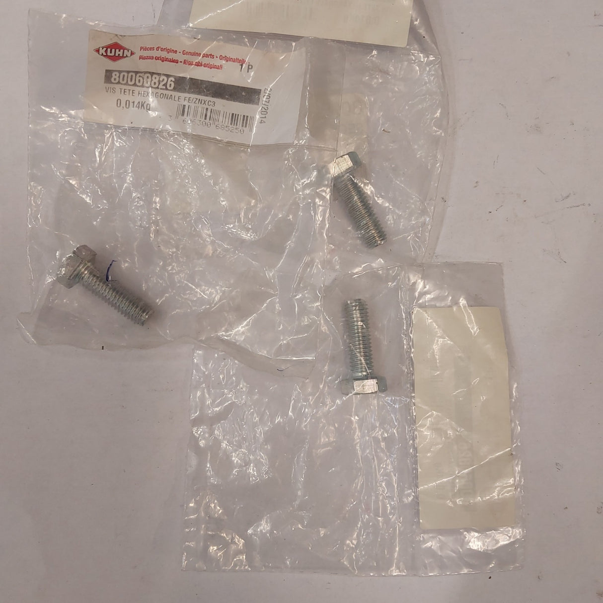 Hexagonal screw FE - 8 pieces