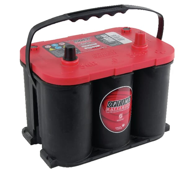 KRAMP Batterie 12V 50Ah 815A AGM Red Top RTR 4.2 Optima 803251