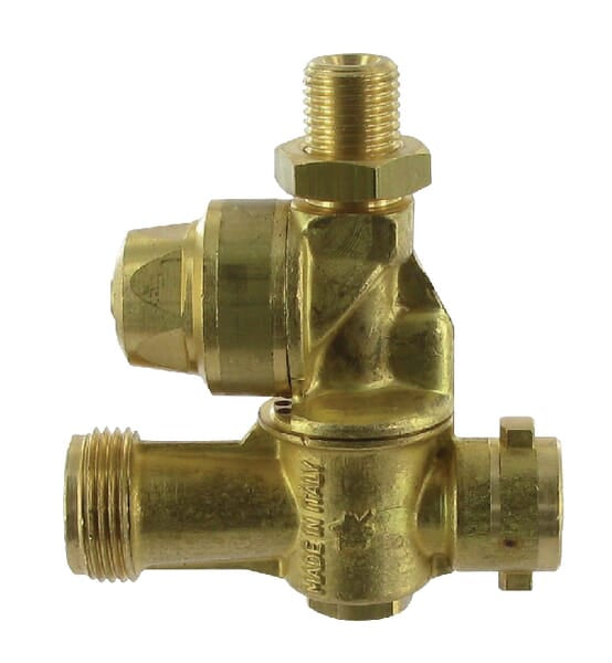 Nozzle h. doubt. Brass 1/4" AG