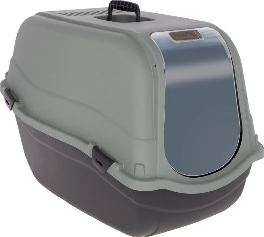 Kerbl Katzentoilete Emma Eco XL 65x44x46, schwarz/grüngrau - 80979