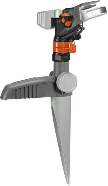 Sector sprinkler with spike