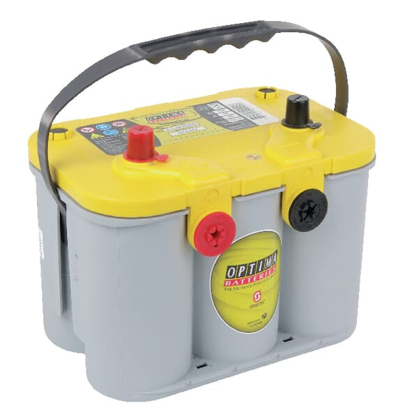 KRAMP Antriebsbatterie Optima Yellow Top 12V 55Ah 765A AGM YTU 4.2 814254