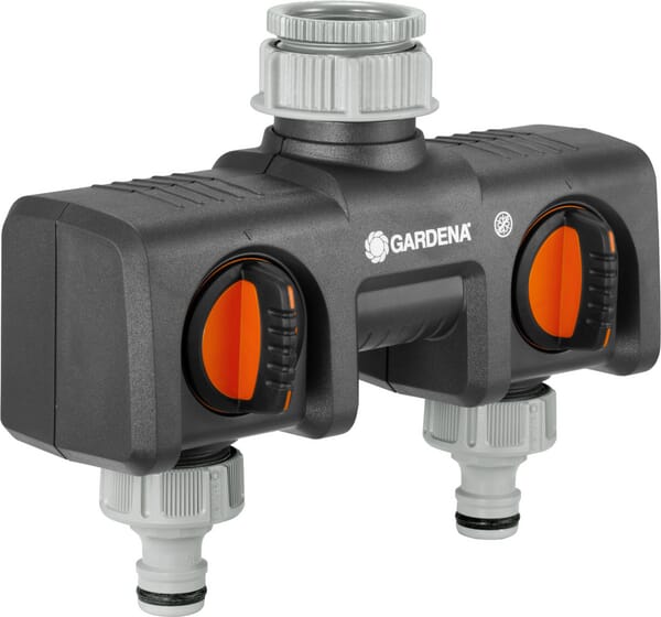 Gardena Twin Tap-Anschluss 3/4" and 1" GA8193
