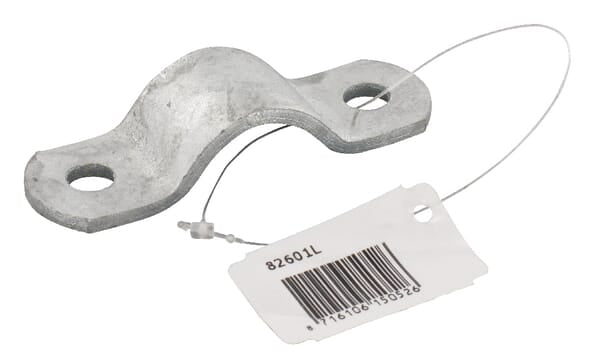 Collier de serrage demi 1" galvanisé thermiquement