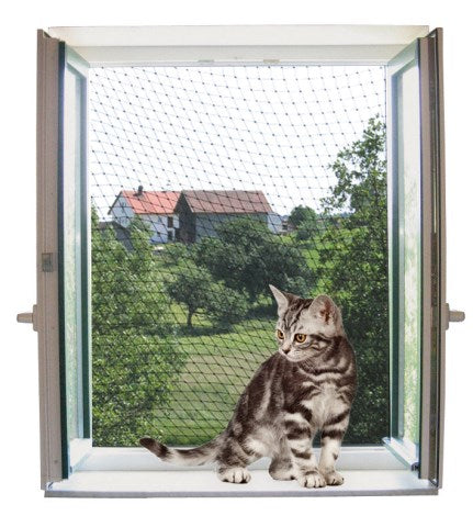 Kerbl Katzenschutznetz 6 x 3 m, transparent 82655