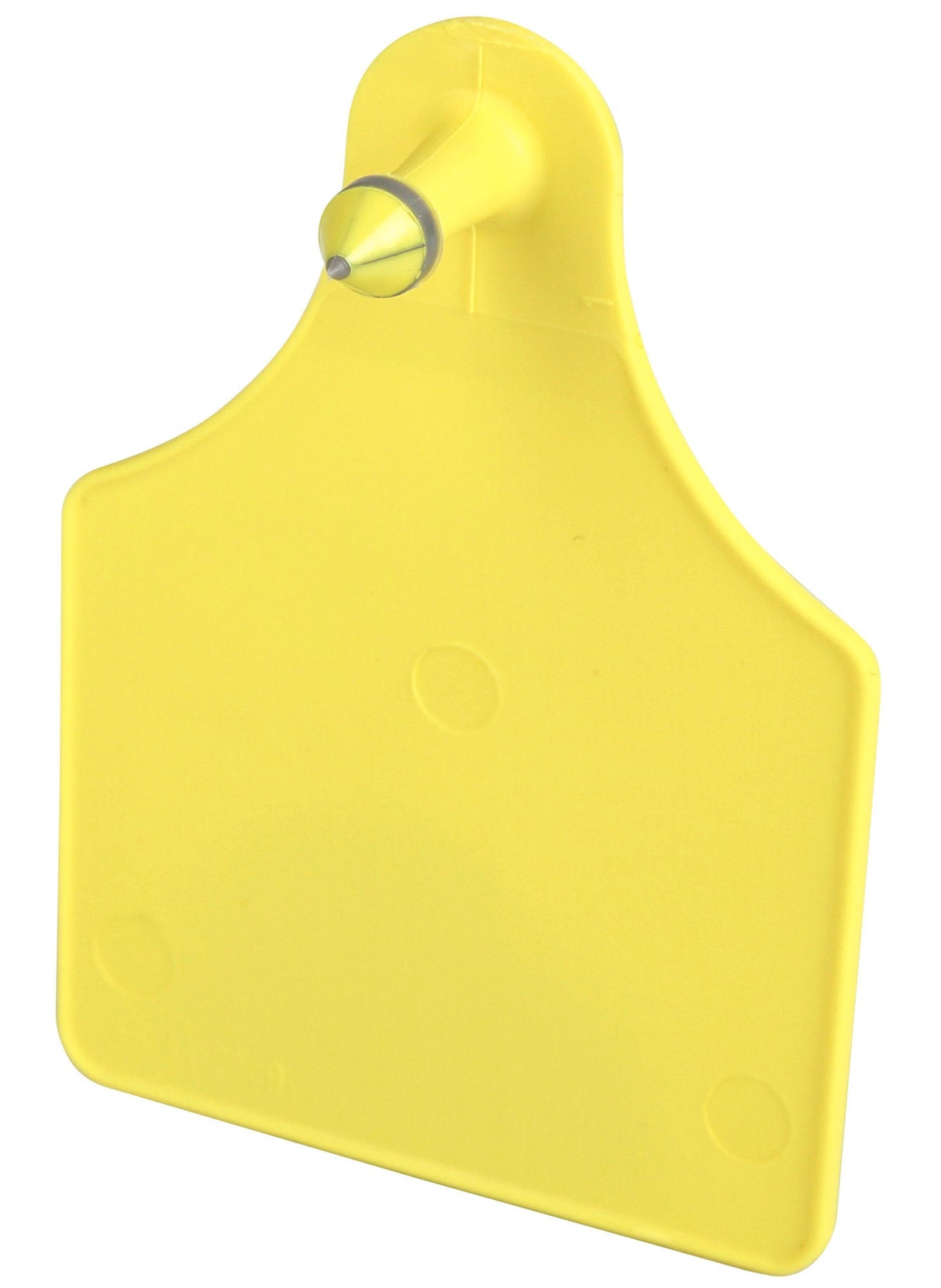 Kerbl FlexoPlus Rinder-Ohrmarke D/D blanko, Dorn- u Lochteil, gelb 20220