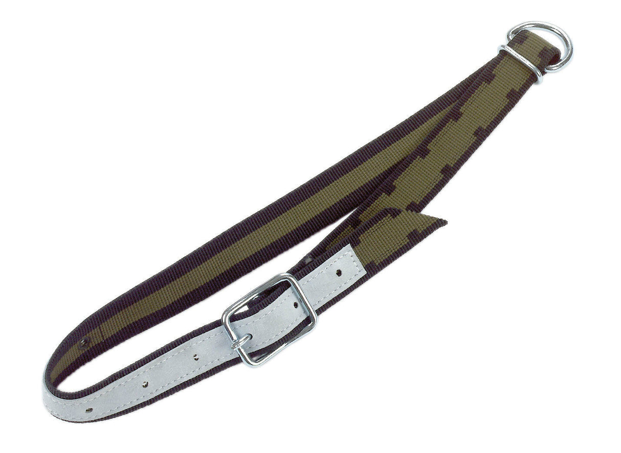 Kerbl Halsband 130x4cm mit Ovalglied und D-Ring 12502