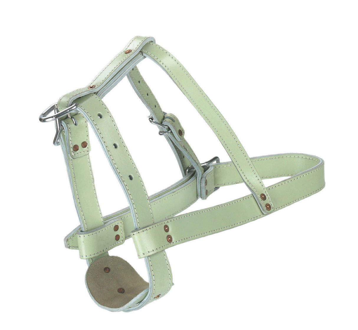 Kerbl Bullenhalfter, Leder doppelt 12510