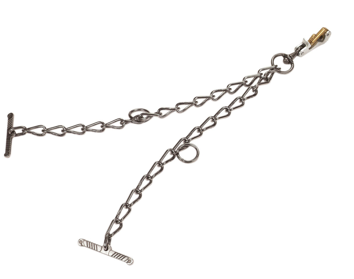 Kerbl Kettenteil 6mm, doppelt, mit Sicherheitsverschluß klein 12528