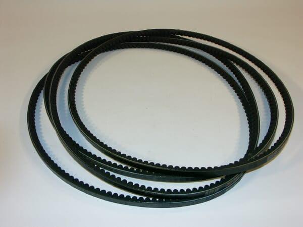 Jeu de 4 courroies trapézoïdales