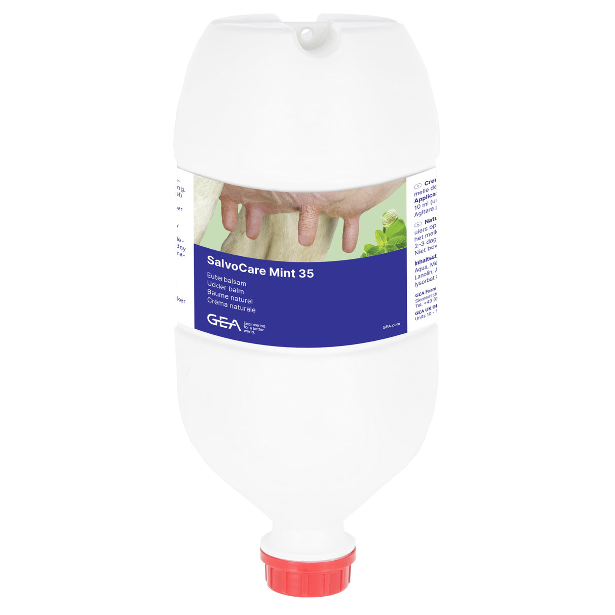 GEA Euterpflege SalvocareMint Spenderflasche 2500 ml - 7315-0615-000 (15264-GEA / 73150615000)