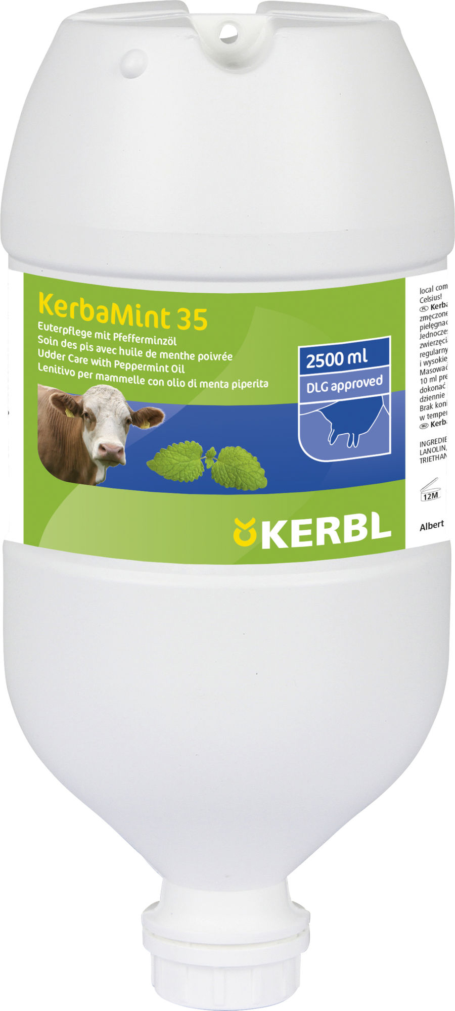 Kerbl Euterpflegemittel KerbaMINT 2500 ml Spenderflasche - 15264