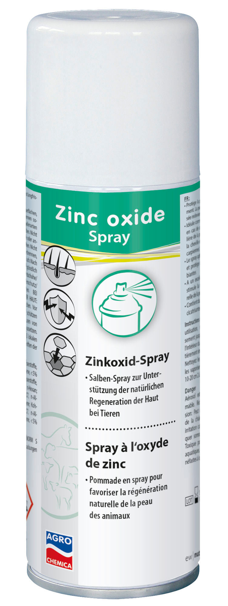 AGRO Chemica Zinkoxyd Salbenspray Chinoseptan 200ml 15802