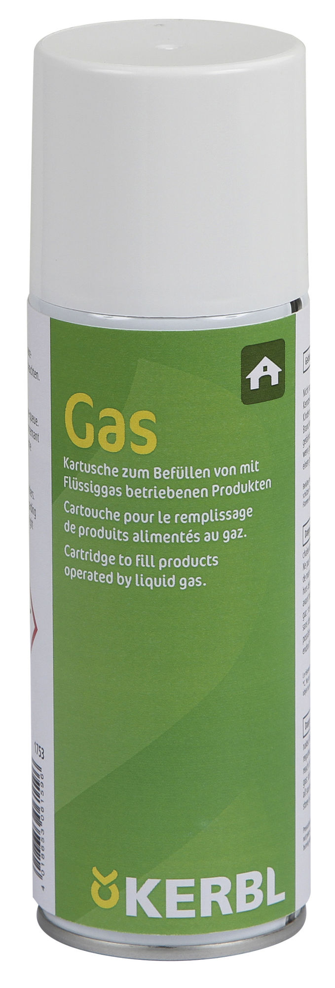 Kerbl Ersatzgas 200ml für Gasent- horner und Schwanzkupiergerät 1753