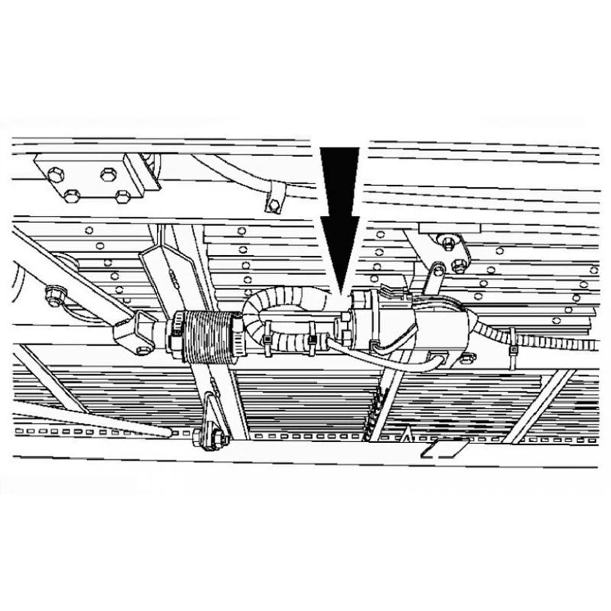 New Holland original Ersatzteil NACHRUST, MAHDRESCHE 84285315
