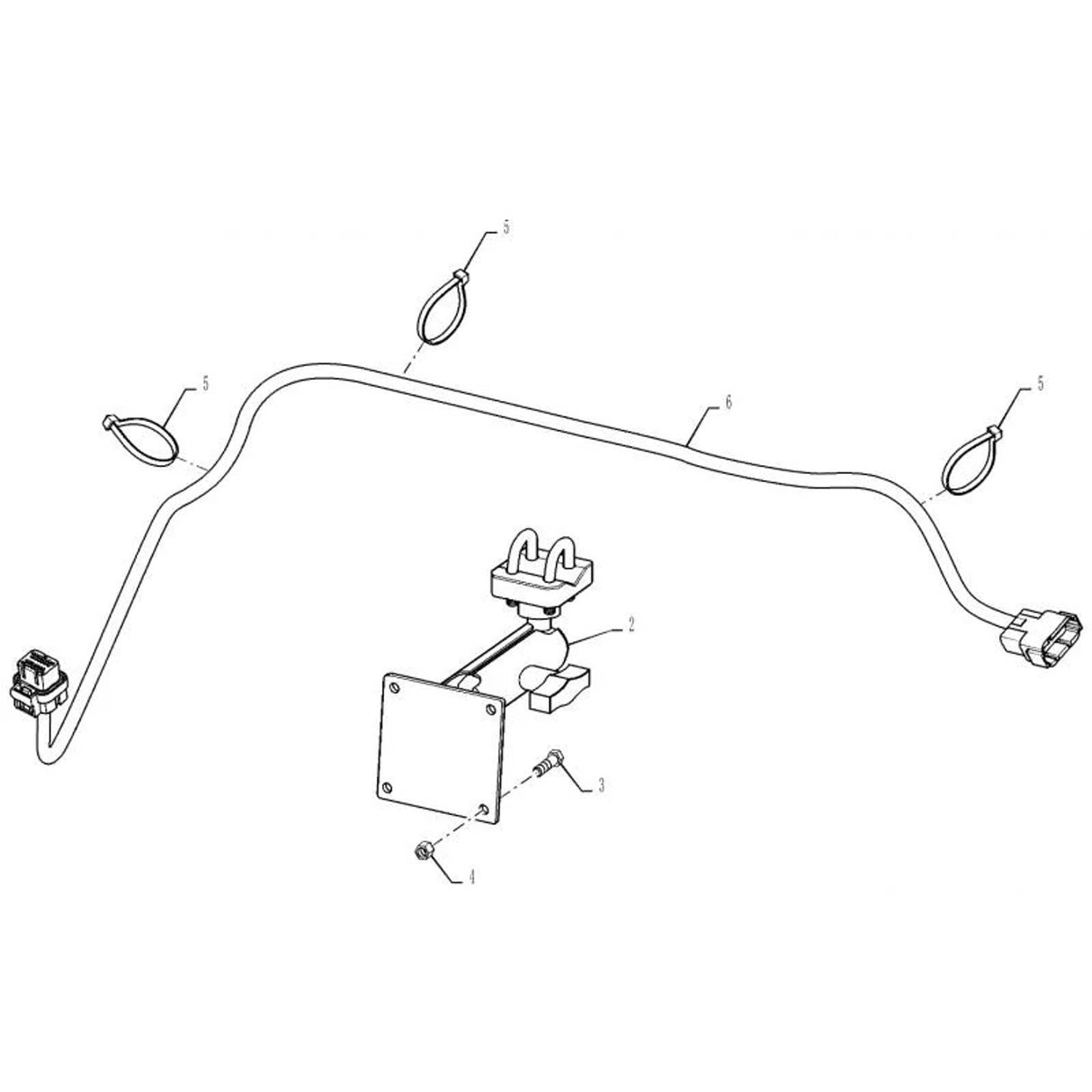 Original New Holland CNH Ersatzteil Nummer 84319907 DIA KIT TRACTOR