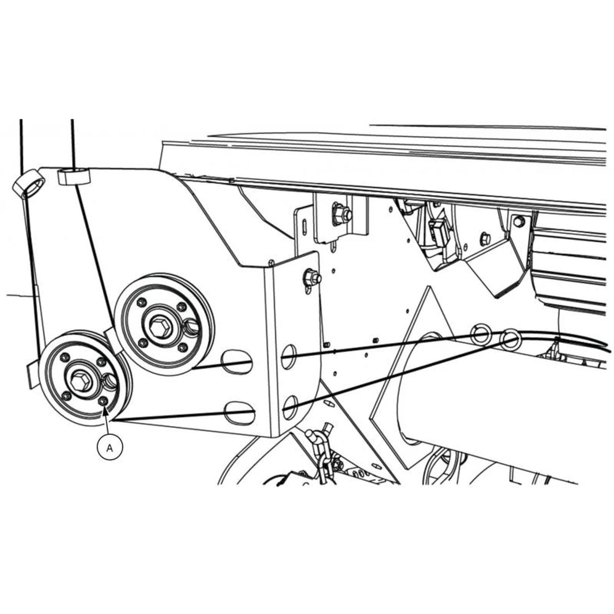 New Holland original Ersatzteil NACHRUST, MAHDRESCHE 84545582